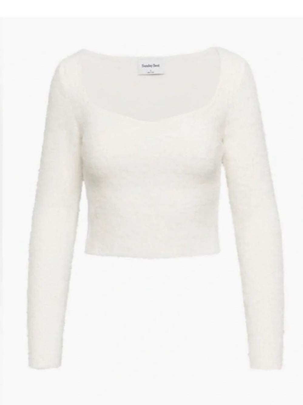 Aritzia Sunday Best Elise Sweater in White